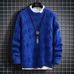 Men's Sweaters New Winter Harajuku Sweater Men Casual Turtleneck Cashmere Pullovers High End Mens Christmas Sweaters Thick Warm Pull Homme 2022 T230724