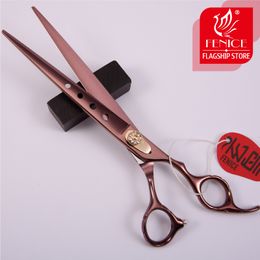 Dog Grooming Fenice 7.0 7.5 8.0 inch professional JP440C pet dog cat grooming cutting scissors straight shears 230721