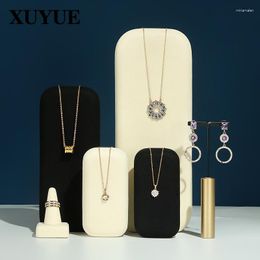 Jewellery Pouches Necklace Pendant Display Stand Hanging Window Vertical Props Booth Light Luxury
