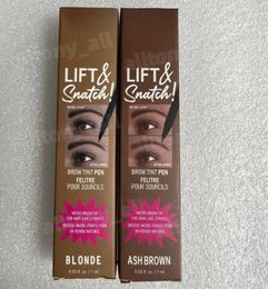 Brand Makeup Eyebrow Pencil Extremely fine Liquid Eyebrow pencil Natural Long Lasting Eye Brow Pen ASH BROWN / BLONDE 2 Colors