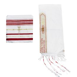 Sarongs Messianic Tallit Modlitwa szal Talit Blue and Gold With Talis Bag Israel Tallit 230721