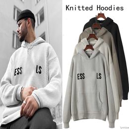 23ss Designer Essentialclothing Hoodie Sweater for Men Women Knitted Essentialshirt Sweaters Casual Sweatshirts Pullover Top Px65