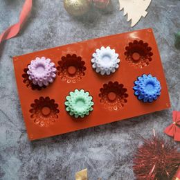 Baking Moulds Silicone Cake Mould Peacock Flower Shape Candy Jelly Chocolate Mould Lace Egg Tart Decorator Tools Homemade Cupcake