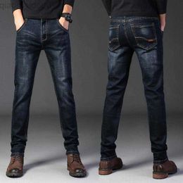 Men's Jeans 2022 New Arrival High Quality Elastic Slim Jeans Men men's Skiny Jeans grey Jeans Men plus-Size 28-40 11 Choices High Quality L230724