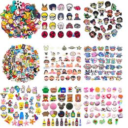 Shoe Parts Accessories Mexican Inspired Charms Fits For Diy Clog Sandals Decoration Pvc Cartoons Adts Teens Boys Girls Party Series Randomly