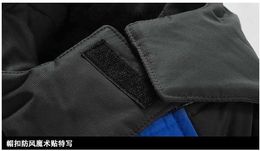 Men's Jackets New Winter Clothes Mens Windbreaker Parkas Plus Velvet Padded Jacket Keep Warm Fleece Outwear Overcoat Size L- 9XL Waterproof Coat Z230724