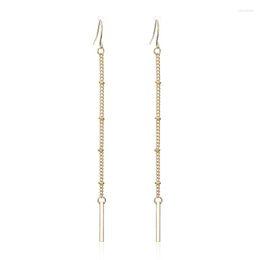 Dangle Earrings 2023 Brincos Earing Aretes States Personality Fashion Jewellery Snake Chain Tassel Long Pearl Manufacturers Selling