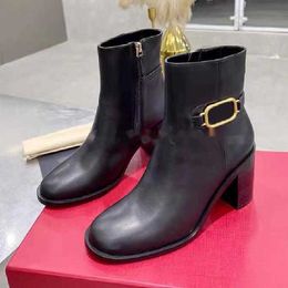 Designer Boots Ankle Boot martin booties womens shoes chelsea Motorcycle Riding Woman Martin Boots size 35-41 With box