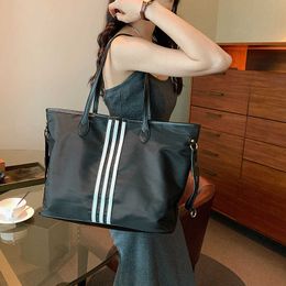 Evening Bags Large capacity Oxford cloth fashion trendy portable shoulder for women 2023 new black minimalist mother and child tote bag