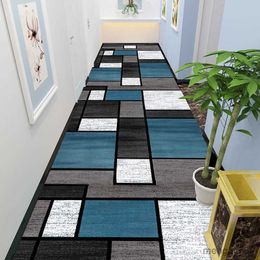 Carpets Corridor Carpet Long Hallway Area Rug Geometric Living Room Carpet Kitchen Aisle Mat Room Decoration Floor Mats R230725