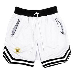 2023 Summer Hot Sale Navy Seal Logo Print Running Sports Short Pants Men's Solid Colour Breathable Elastic Waist Beach Sweatpants