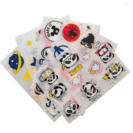 Gift Wrap 10Pcs Transfer Sticker DIY Heat Iron On Size Brand Logo Personalised Collar Neck Labels Stickers Washable Tags Nofading