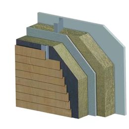 Lumber & Composites Rock wool board Fire prevention Insulation board Factory direct supply
