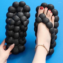 Slippers Fashion Flip Flops Women Toe Post Design Shoes Women's Slides Platform Soft Non-Slip Sandals Indoor Woman