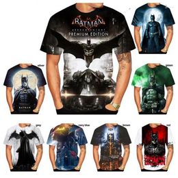 Men's T Shirts Casual Fashion Style Bat Man 3d Printing Shirt And Women's Short Sleeve Tees Tops