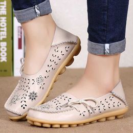 Dress Shoes Autumn Women's Flats Shoes Ballet Woman Slip on Loafers Flats Soft Oxford Shoes Casual Breathable Feminino Flats Women Loafer L230724