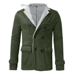 Men's Jackets Men's Jackets Coat For Man Men Light Weight Autumn Lapel Collar Long Men's Work Coats And Winter Clothes Z230724