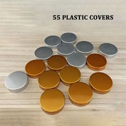 55 ABS plastic bottle caps, glass cream bottle caps, please consult for details