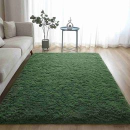 Carpets High quality and super soft plush carpet Bedroom bedside rug mat Living room children's room slip home decoration carpets R230725