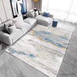 Carpets Splash Ink Abstract 3D Printed Living Room Large Area Carpet Home Decor Kids Room Bedside Carpets Non-slip Bath Mat Sofa Mats R230725