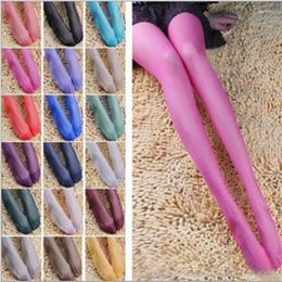 Women Socks 2023 Sexy Stockings Ladies Long Tights Pantyhose 19 Colors Elastic Ultrathin Nylon Bling