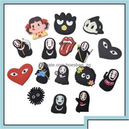 Shoe Parts Accessories Shoes Fast Timeliness Pvc Clog Charms Soft Rubber Cartoon Decoration Drop Delivery 2021 Dqrps Dhvr1