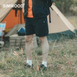 SIMWOOD 2023 Summer New Waterproof Hiking Shorts Oversize Thin Casual Outdoor Shorts Plus Size Brand Clothing