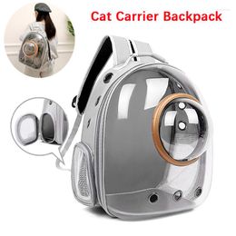 Cat Carriers Backpack Carrier Breathable Transparent Travel Space Pet Bag For Cats Puppy Carry Handbag Outdoor