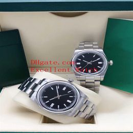 7 Colours Wristwatches 36 mm 41 mm 126000 124300 Stainless Steel Asia 2813 Movement Automatic Mechanical Mens Watch Watches230J