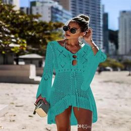 2022 Cover-Ups summer bikini swimming small butterfly pattern beach cover shawl mix colors cool clothes can do drop2681