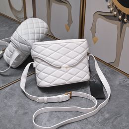 7A Designer Bags Quilted Sheepskin Trunk Handbags Lady Crossbody 19cm High Imitation Purse