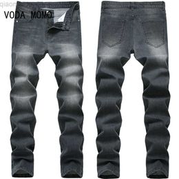 Men's Jeans 2022 New Jeans Men Classical Jean High Quality Straight Leg Male Casual Pants Cotton Denim Trousers ropa hombre L230724