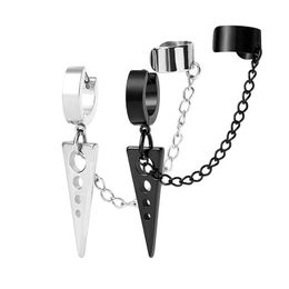 Charm Personalised One-Piece Earring Pendant Tassel Chain Clip Earrings For Women Ear Cuff Dangle Jewellery Gift Drop Delivery