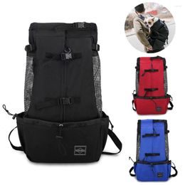 Dog Carrier Backpack For Small Big Dogs Puppy Breathable Outdoor Camping Travel Hiking Bags Chihuahua Dachshund Pet Supplies