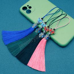 Alloy Butterfly Tassel DIY Jewelry Making Key Chain Bag Curtain Garments Decorative Accessories Craft Fringe Car Hanging Pendant