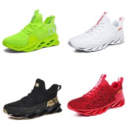 Breathable men running shoes women White Triple Black Light silver mens outdoor sports sneakers jogging size 40-45