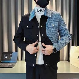 Men's Jackets Autumn Winter Men Jacket Korean Style Casual Cargo Spring jacket Coat Solid Color Loose male Outerwear Coats J230724