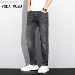 Men's Jeans Men Classic Jeans Jean Homme Pantnes Hombre Men Mannen Soft Black Biker Masculino Denim Overalls Mens Pants L230724