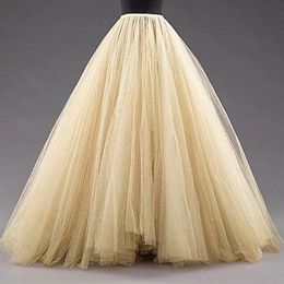 Custom Made Colour A-line Petticoat Puffy 6 Layers Bridal Accessories Bridal Slip for Wedding Dresses Bridal Underskirt3473