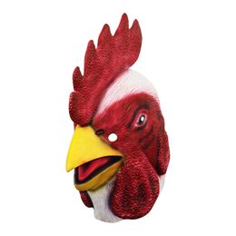 Chicken Head Latex Mask Cock Mask for Halloween Costume Party Carnival PropFree Freight