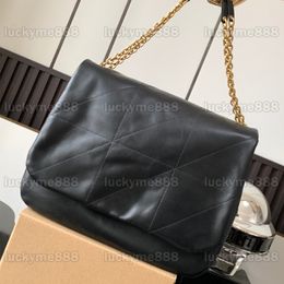 10A Mirror Quality Designers Large Jamie Flap Bags 43cm Womens Real Leather Quilted Purse Luxurys Black Lambskin Handbags Crossbody Shoulder Gold Chain Strap Bag
