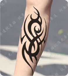 Waterproof Temporary Tattoo Sticker large fire totem tattoo flame tatto stickers flash tatoo fake tattoos for girl women men