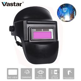 Welding Helmets Auto Darkening Welding Helmets Mask Adjustable Shade Solar Power Supply Cap Welding Equipment Anti- Eyes Shied Goggle 230721