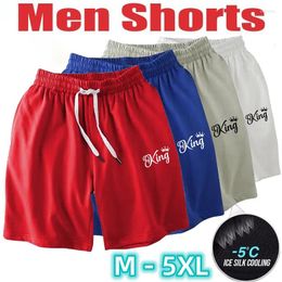 Men's Shorts Summer Gyms Workout Male Breathable Mesh Sportswear Jogger Beach Men Fitness