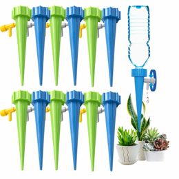 Watering Equipments Garden Drip Irrigation Automatic Water Control System Self Spikes Adjustable Plant 230721