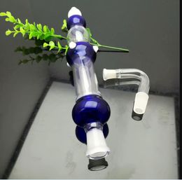 Color 4 connecting ball with long glass bong Glass Bong Water Pipe Bongs Pipes SMOKING Accessories Bowls