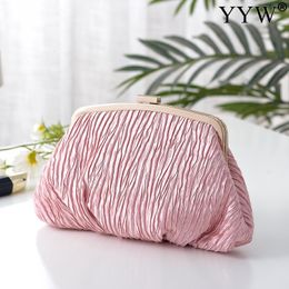 Evening Bags Luxury Women Silk Clutch Bag Satin Elegant Design Exquisite For Ladies Wedding Party Mini Wallet Handbag 230724