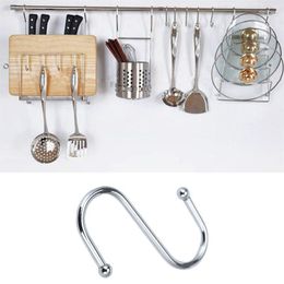 Hooks Stainless Steel S-Shape Heavy Duty Multi-Function Rack Hangers For Kitchen Closet