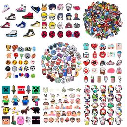 Shoe Parts Accessories Charms For Clog Shoes Sandals Decoration Wristband Bracelet Women Adts Teens Boys Kids Bling Pins Fit Series Randomly