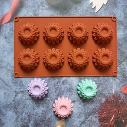 Baking Moulds Silicone Tools Peacock Flower Shape Cake Mould Candy Jelly Chocolate Mould Decorator